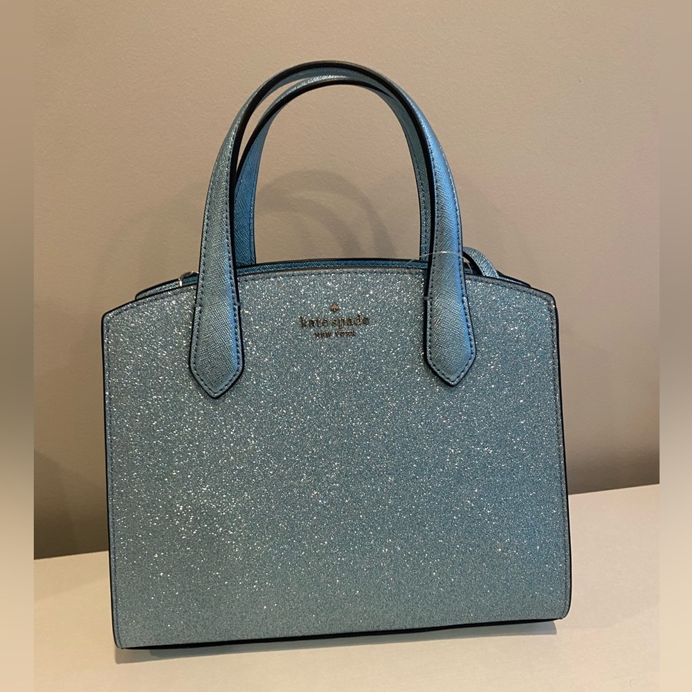 Kate Spade Blue Tinsel Purse